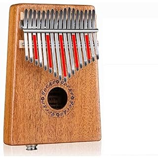 WYKDL 17 clés sanza, Cadeaux Mbira Finger Piano Portable avec EVA imperméable Étui Rigide, Facile à Apprendre, la… - Les Beatles, Paul McCartney, John Lennon, RIngo Starr, George Harrison