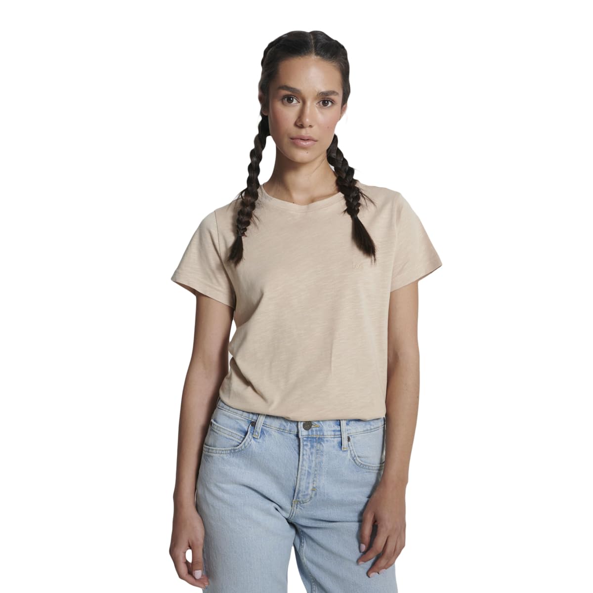 Bisiklet Yaka T-shirt T-shirt Kadın