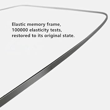 GWUSKDT Premium Windshield Sun Shade for Tesla Model 3/Y (2016-2025) - 5-Layer Reflective Blocks UV & Heat, Heavy Duty Foldable Sunshade with Metal Frame, Iridescent Color to Keep Interior Cool