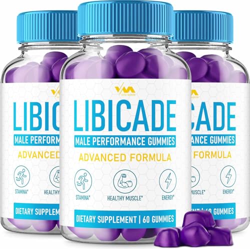 Vitamoon (3 Pack) Libicade Gummies, Libicade Advanced Formula, 180 Gummies