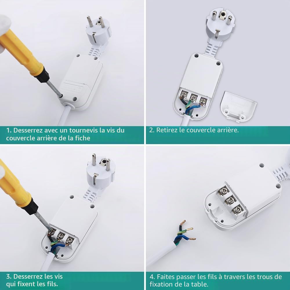 HOMELODY Robinet Électrique avec Chauffe-Eau Instantané 230V – Robinet de Cuisine Chauffant avec Affichage LED, Mitigeur Électrique en Acier Inoxydable