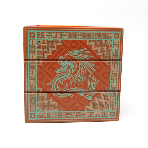 Boîte à puzzle Maya Crux Puzzles en bois à double compartiment