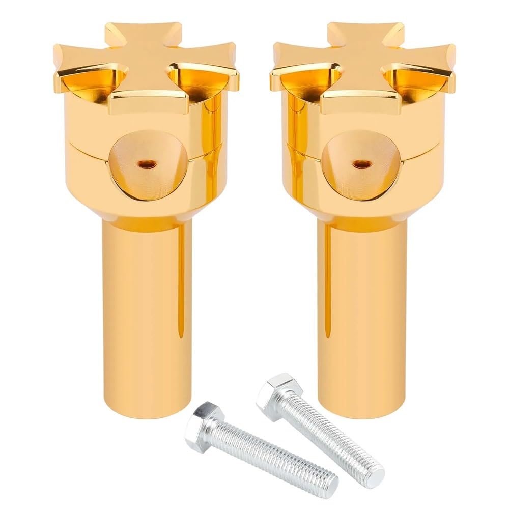 Abrazadera Manillar de Moto Elevadores Universales de 1" en Aleación Robusta de 25 mm 8