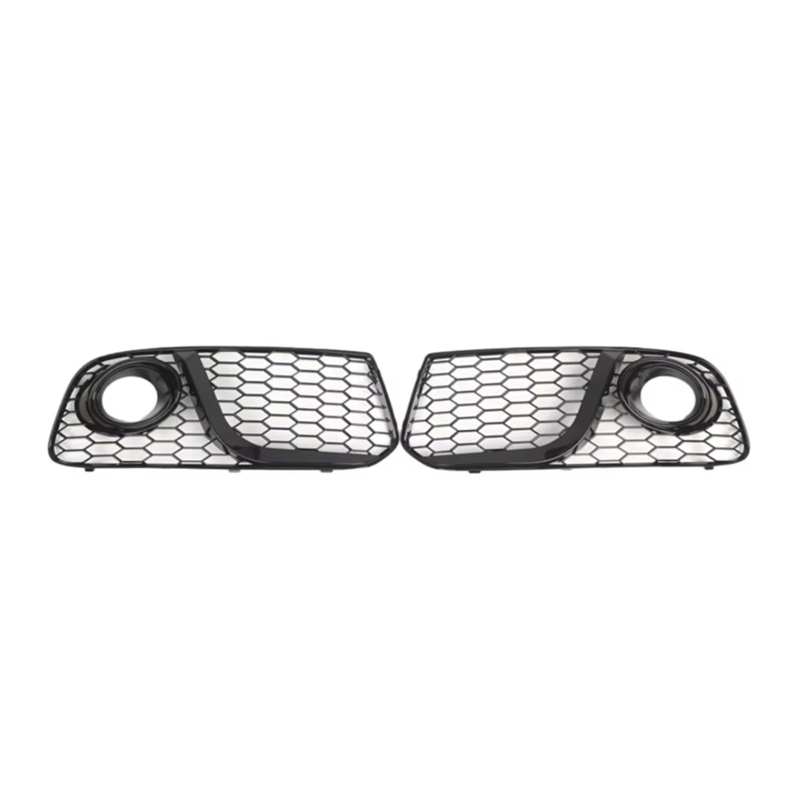 MOGFLMAN Car Front Bumper Fog Lights Lamp Grille Cover for Audi Q5 8R 2013-2016, Car Front Bumper Fog Lights Lamp Grille Cover 8R0807681M/8R0807682M