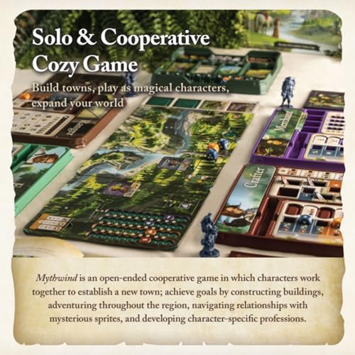 Mythwind juego de mesa cooperativo y para 1-4 jugadores miniatura 2
