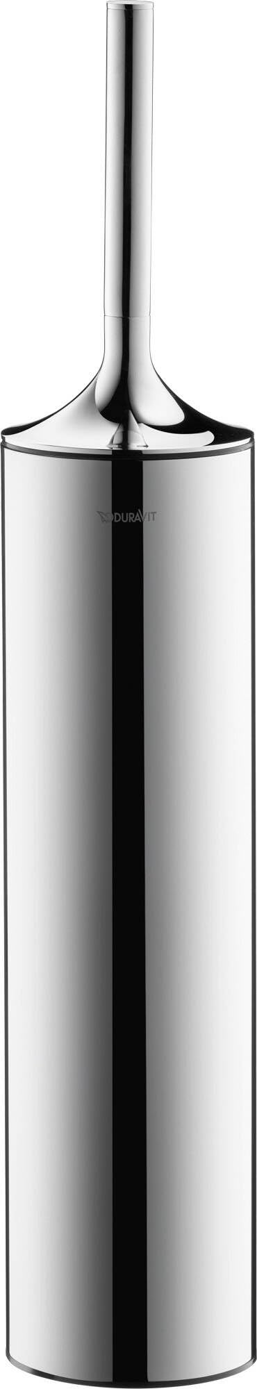 Duravit Chrome Starck T Floor Standing Brush Set, One Size
