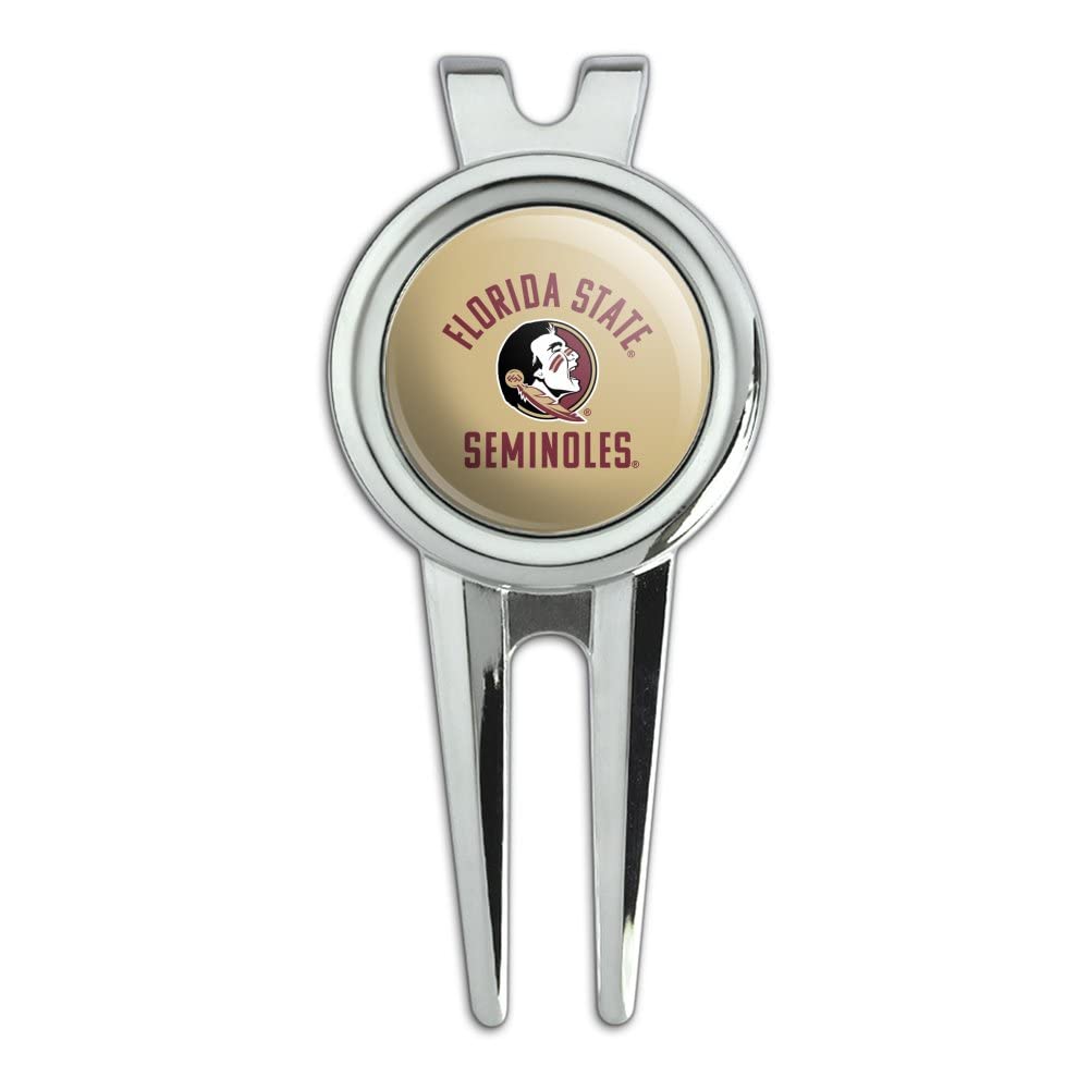 GRAPHICS & MORE Florida State Seminoles Golf Divot Repair Tool and Ball Marker