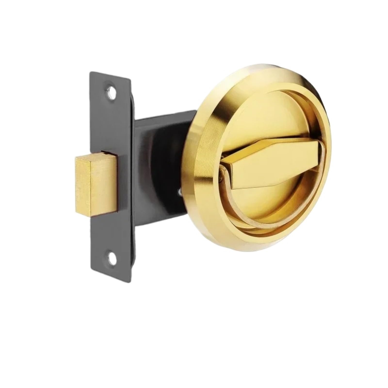 YXINAER Round Recessed Door Lock Round Recessed Door Lock