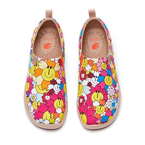 Image of UIN Women's Art Travel Shoes Slip On Casual Cozy Loafers Lightweight Comfort Fashion Sneaker Toledo Ⅰ
