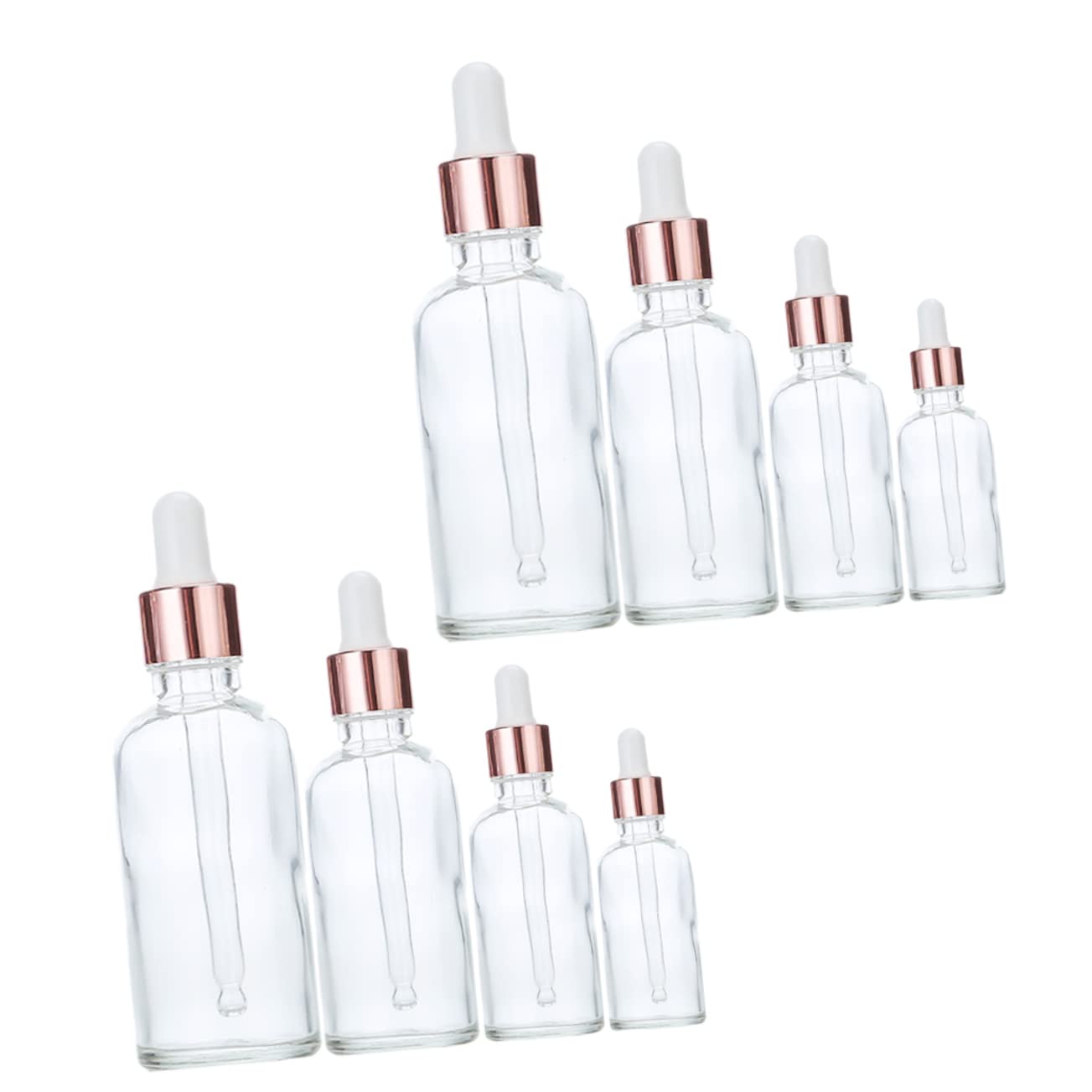 FRCOLOR Lot De 16 Bouteilles Rechargeables 2ml Pour Huiles Essentielles - Flacons Roll-on Voyage Compact