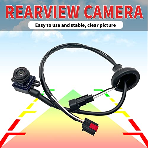 Image of Rear View Back Up Camera Compatible with Chrysler Town & Country 2011-2016 Dodge Grand Caravan 2011-2020 Reverse Park Assist Backup Camera Replaces 4672639AA CH1960103
