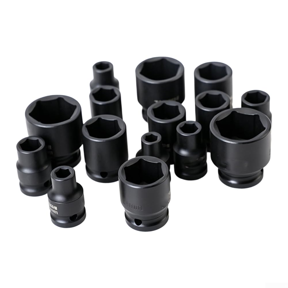 Set 20 Adattatori Esagonali 8-32mm per Chiave 1/2 Set 20 Adattatori