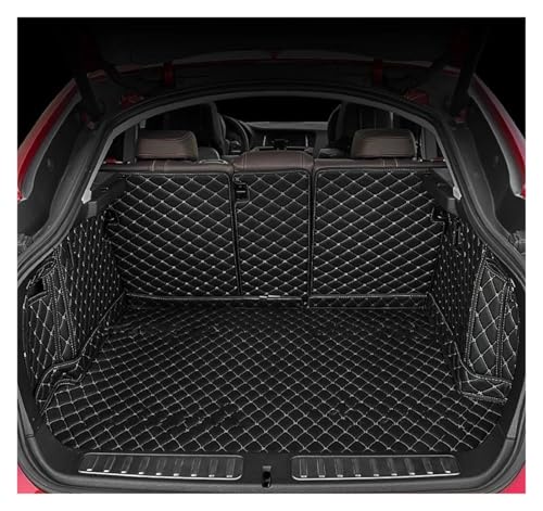 Tapis de coffre haut de gamme pour BMW X7 revêtement cuir design sur mesure