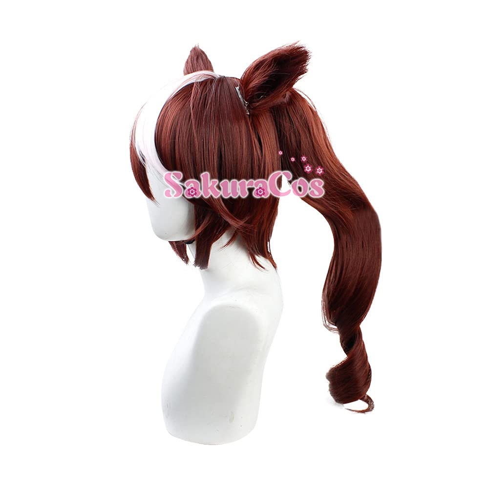 ウマ娘　トウカイテイオー　ウィッグ ウマ娘 コスプレ トウカイテイオー ウィッグ 耳 セット