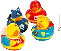 Vista 2 de 12 superhéroes de goma de Fun Express para recuerdos de fiestas (discontinuados por el fabricante), talla única , Multicolor