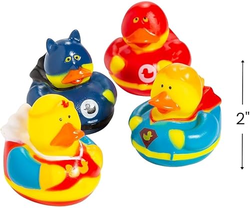 Miniatura 3 de 12 superhéroes de goma de Fun Express para recuerdos de fiestas (discontinuados por el fabricante), talla única , Multicolor