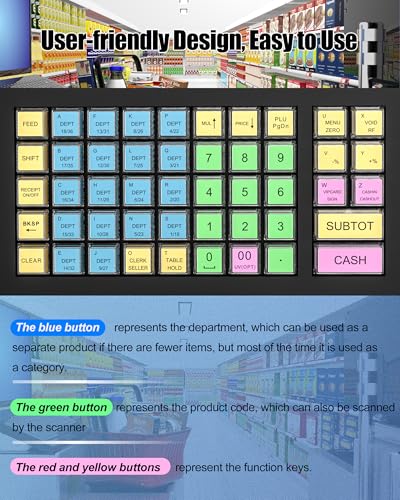 Perfiware HS71-80UB 𝐔𝐩𝐠𝐫𝐚𝐝𝐞𝐝 Cash Register thumb #4