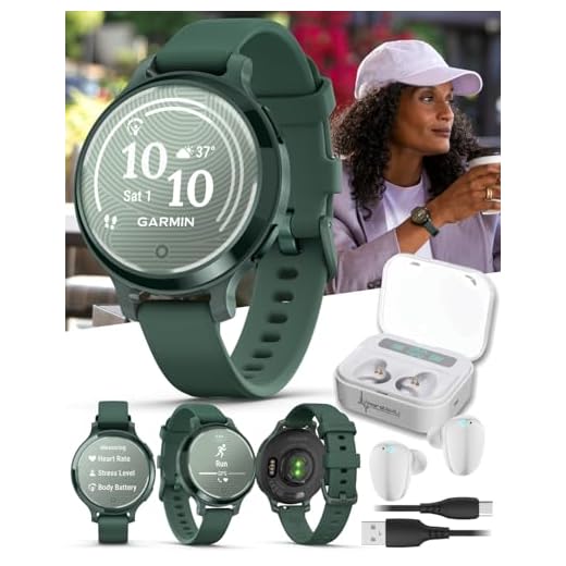 Garmin Lily 2 Active Smartwatch Bundle