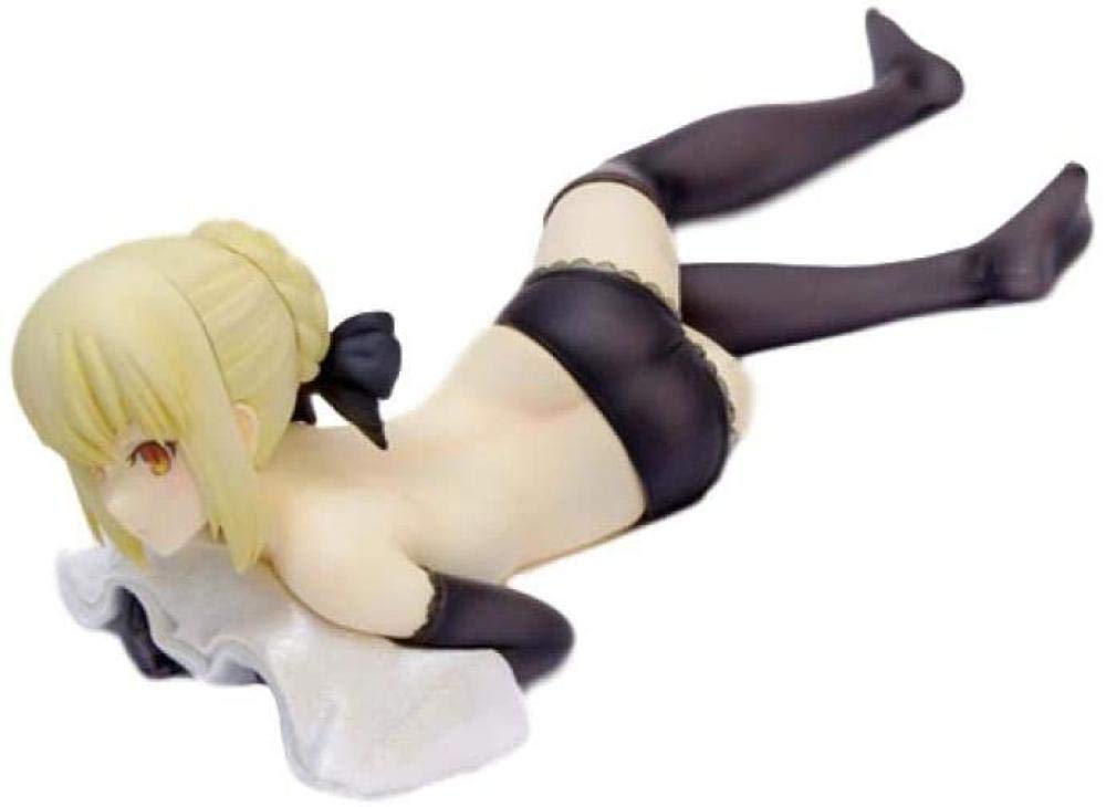 WIJJZY High 18CM WaveFate StayNight 1/8 Seeba Black Sculpture Gift Model Birthday Gift Statue Collection Decoration