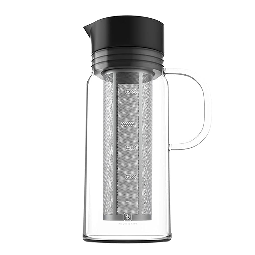 Eiskaffeemaschine – 550 Ml, Portable Cold Brew Flasche Mit Netzfilter, Auslaufsicher, Für Eistee Und Kaffee