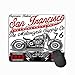 Produktbild Rechteck Rechteck Rutschfeste Gummi Mousepad Motorrad Label Design Benutzerdefinierte Chop Chopper Fashion Style