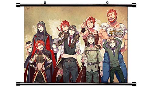 ROUNDMEUP Lord El-Melloi II Case Files Anime Fabric Wall Scroll Poster (32x23) Inches [A] Lord El Melloi-9(L)
