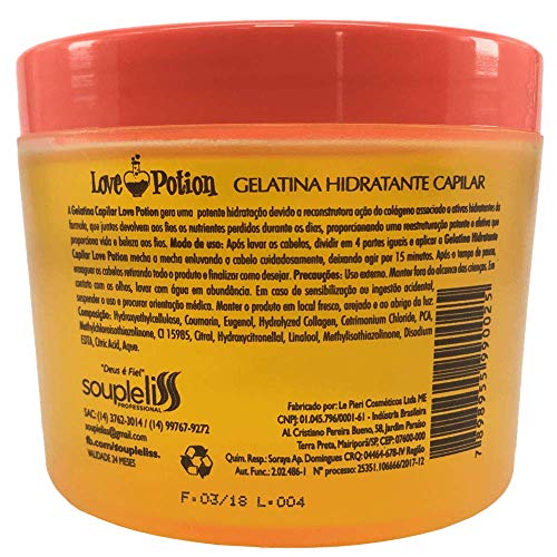 Love Potion Gelatina Hidratante Capilar 300G