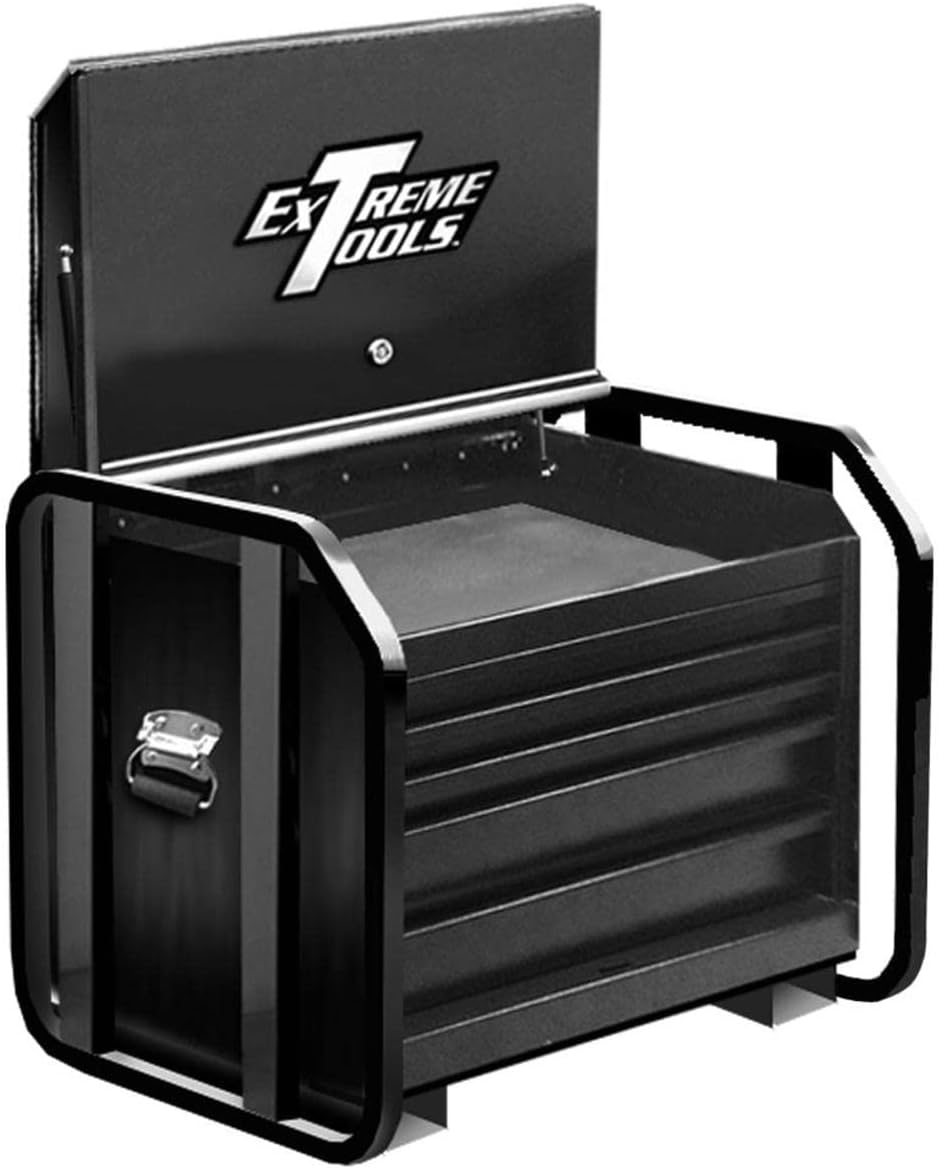 Extreme Tools TX362505RBBK Tx Series Reinforced 5-Drawer Extra Capacity Road Box with Friction Slides, 36-Inch, Wrinkle Black Powder Coat Finish : Tools & Home Improvement