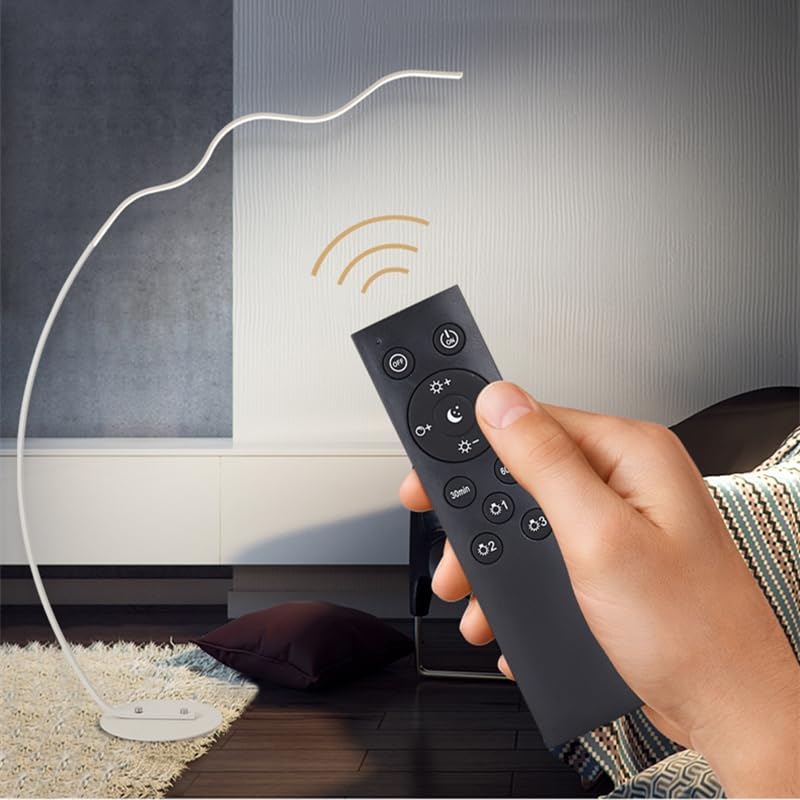 Lámpara LED de diseño CFWSHJ moderna con luz regulable para dormitorio 4