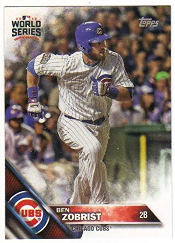 2016 Topps Chicago Cubs World Series Champions Box Set #WS-20 Ben Zobrist Cubs MLB Baseball Card NM-MT