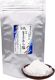 和香 塩 特選観賞魚あら塩 1000g 塩浴 感染予防 活力回復 免疫力 殺菌 治療 越冬 ミネラル 天然 粗塩 餌 PSB