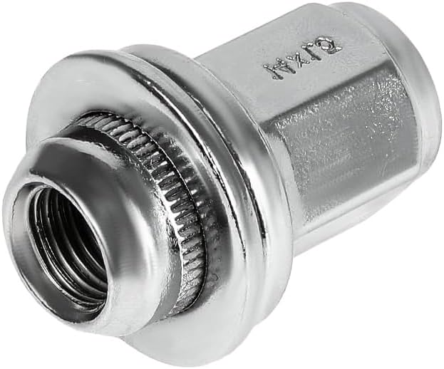 M14x1.5 Chrome Wheel Lug Nut 22mm Hex Compatible with 1998-2025 Toyota Land Cruiser Sequoia Tundra bZ4X Lexus LX470 LX570 Nissan Armada NV1500 NV2500 NV3500 QX56 QX80 (5PCS)