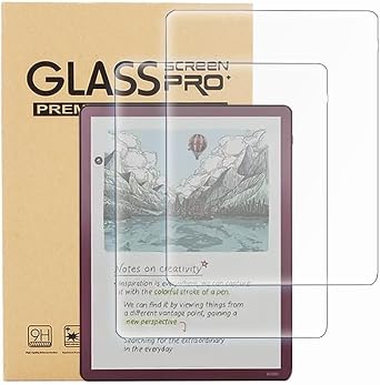 2025 Film for Kindle Scribe Colorsoft 2025 11-Inch Tempered Glass Protection Film Waterproof, Dustproof, Scratch-Proof, Drop Prevention, Fingerprint Resistant, 9H Hardness, 2.5D Automatic