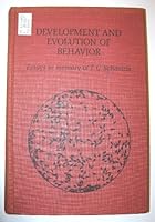 Development and Evolution of Behaviour (A Series of books in psychology) 071670921X Book Cover
