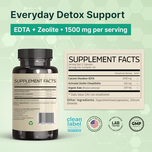 Vinatura EDTA Zeolite Capsules
