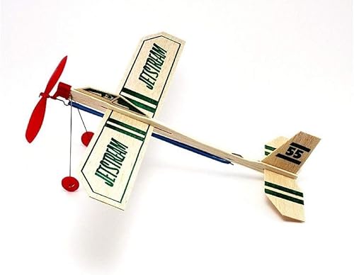 Guillow Six 55 Jetstream Flying Balsa Aviones de juguete de madera
