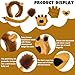 Lion Costume for Adults Lion Ears Headband Tail Nose Bowtie Gloves Halloween Animal Cosplay Party Supplies