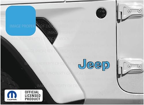 Miniatura 10 de Decal Mods Calcomanía plana para guardabarros para Jeep Wrangler JLJT (2018-2023) (juego de 2) CHOTPINK rosa intenso  SJ8Z3