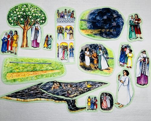 Lehi's Dream Felt Figures for Flannel Board Stories Come Follow ME LDS (Regular (Adult 4-6