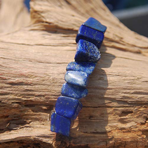 DejaVu Designs Tumbled Lapis Lazuli Stone French Barrette Hair Clip
