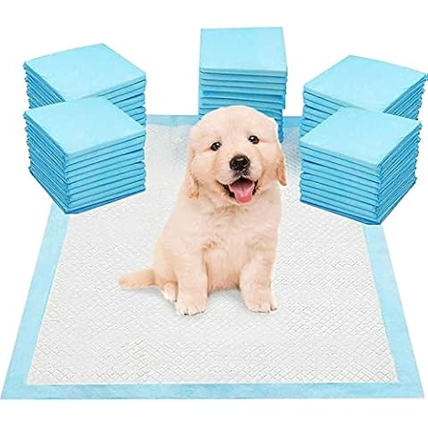 SIGMAPLUS Blue Pet Training Pads Dog Pee Leak-Proof Mats Premium Disposable Puppy Pads Dog Toilet Wee Mats Dry Thick Absorption Pet Toilet Trainer Pads (30), Pink, 65 X 45 Cover
