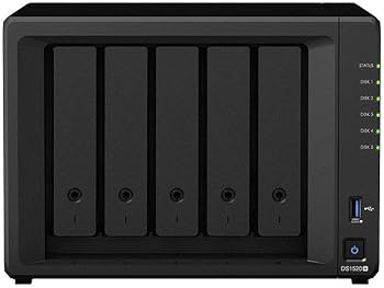 Amazon.co.jp: Synology NASキット 5ベイ 拡張可 DS1520+ クアッドコア