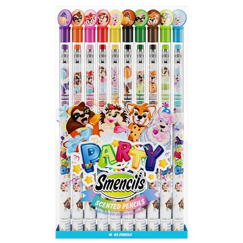 image for Scentco Party Smencils - Patented Gourmet Scented Graphite HB #2 Penci