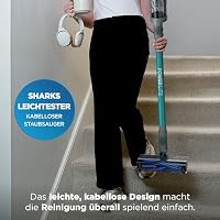Shark PowerLite Akku-Staubsauger, einfache Reinigung auf verschiedenen Oberflächen, Aufbewahrungsclip am Saugrohr, Anti Hair Wrap, FloorDetect-Technologie, 40 Minuten Laufzeit – BU1623EU – Ansicht 4