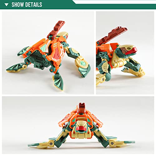 52Toys Beastbox Turtle Deformation Toys Action Figures, Boys Toys For Ages 15 And Up, Deforms In Turtle Mecha And Cube, Collectibles Birthday Party Gift For Teens And Adults #TOP3