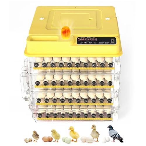 288 Egg Incubator for Hatching Eggs with Auto Turner, Temp Contro...