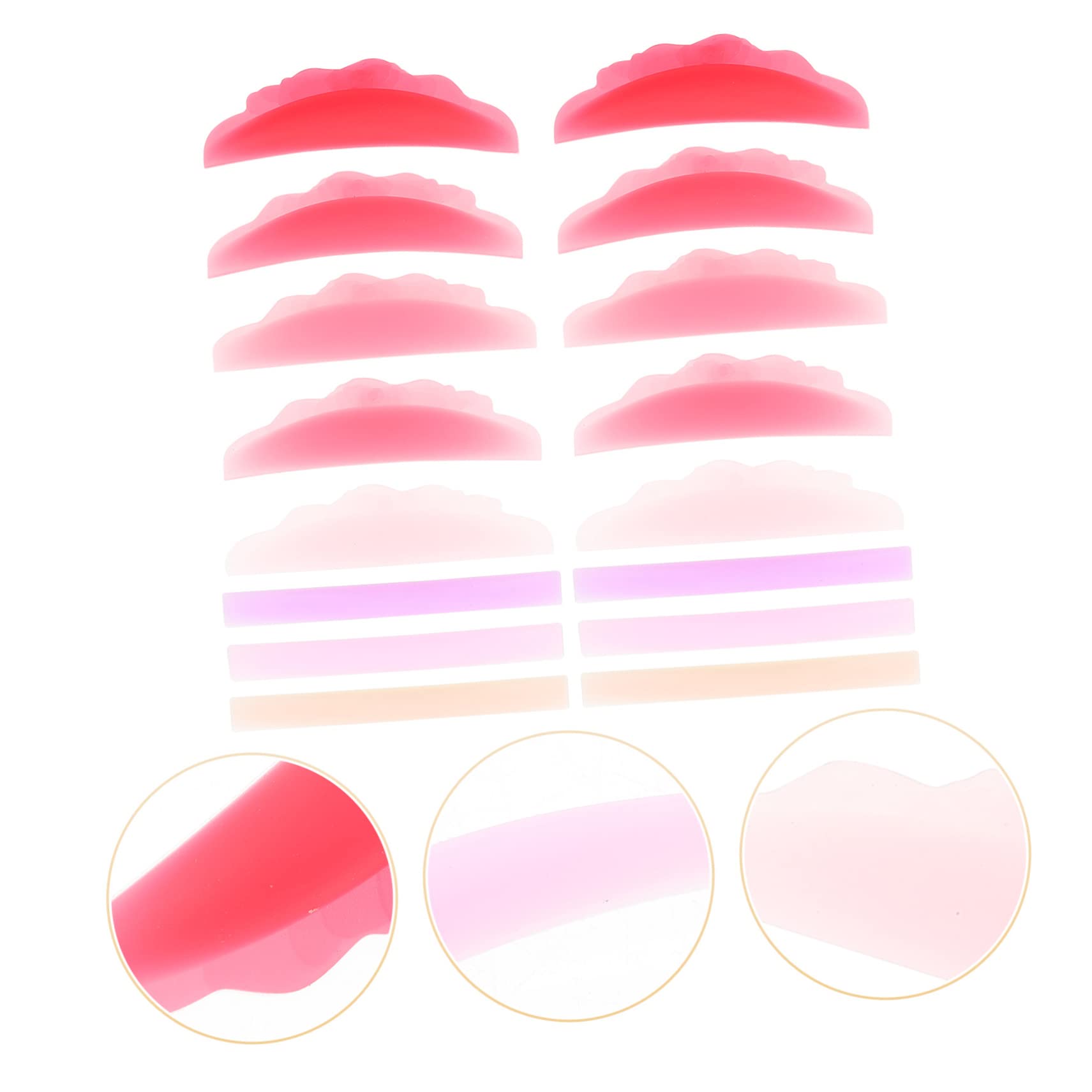 MAGICLULU 32pares Almohadillas De Para De Pestañas Tipo Herramienta De De Pestañas Accesorio De Maquillaje Reutilizable Para Tipos De