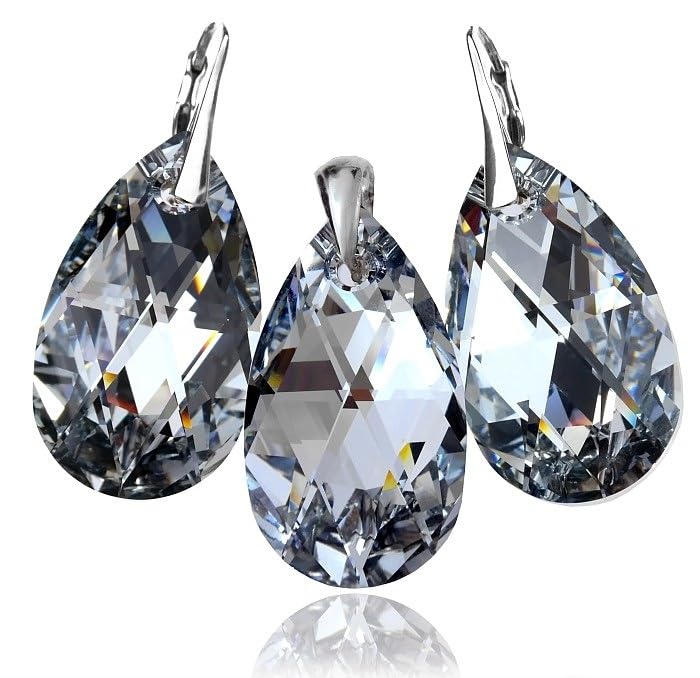 Boucles d'oreilles pendantes Comet Arande en argent 925 le cadeau d'anniversaire idéal