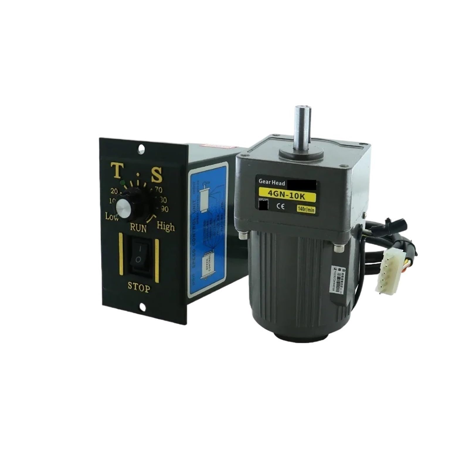 ANERTQUIH Motor 25W AC 220v 50/60hz Single-Phase Asynchronous Induction Shaft 10mm 8mm DC(0-470RPM)