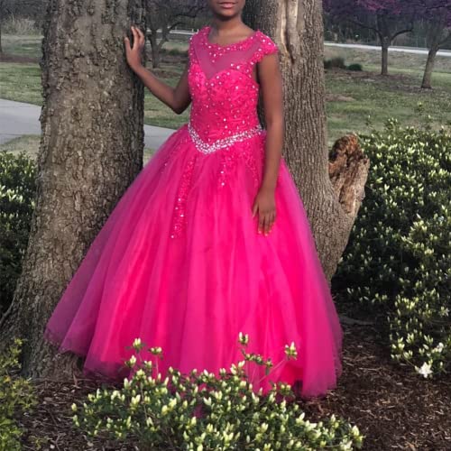 Image of QXMYOO Ball Gown Quinceanera Dresses Sweet 16 Prom Party Princess Dress for Teens